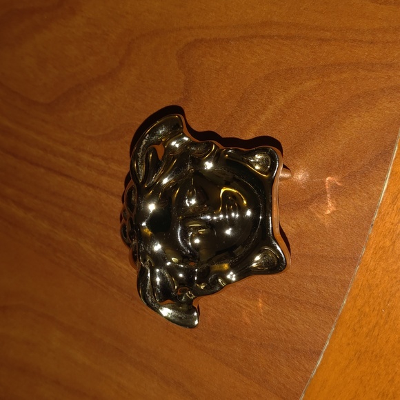 Versace Belt Buckle Medusa Versus Fibbia Schnalle Boucle Cintura Gurtel Gift Lux